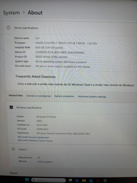 HP Intel Core i764751703864835124