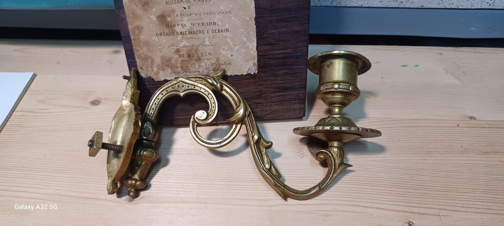 Acessórios de piano Séc XIX