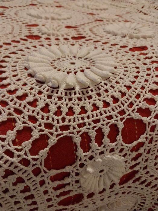 Colcha Cama de Casal Crochet - Feita à mão