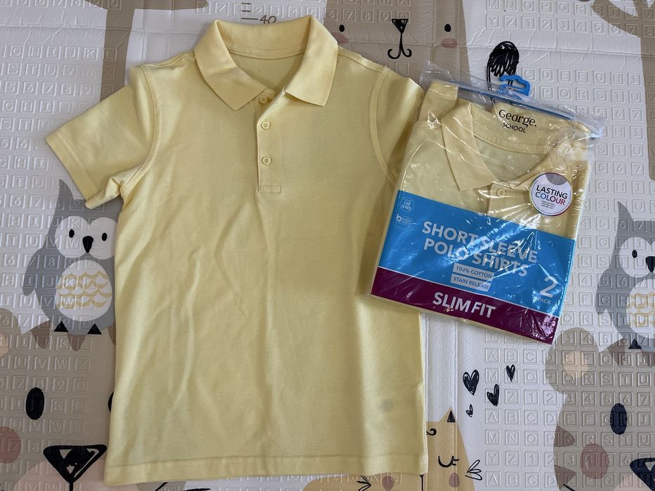 Набір футболок-поло George, 9-10 років