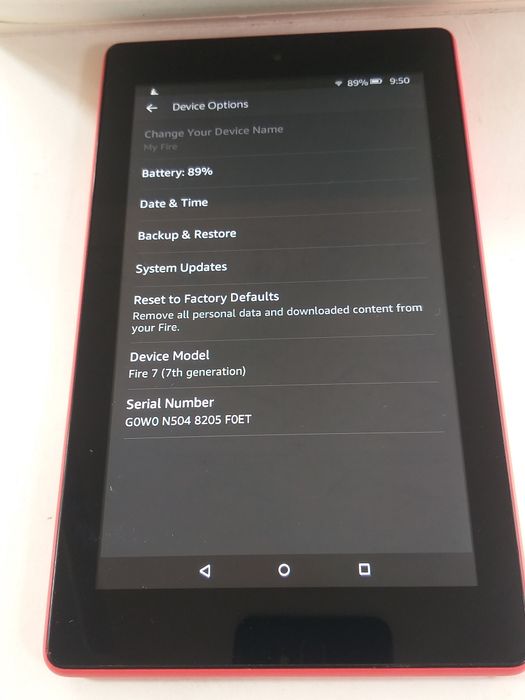 Планшет Amazon Fire 7  "32гб" (PW98VM)