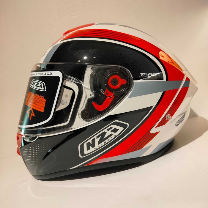 Capacete NZi Trendy 3 rapid c/viseira escura+transparente mota novo