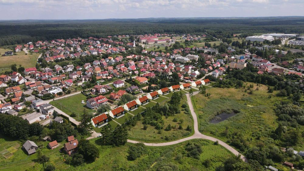 Nowoczesne domy. Dobre Miasto. Legionów. Stan deweloperski