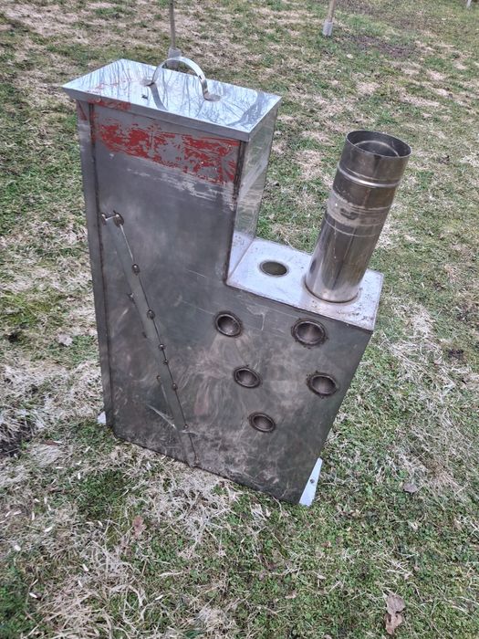 Піч, топка,  водонагрівач для басейну, купелі, чану з нержавіючої стал