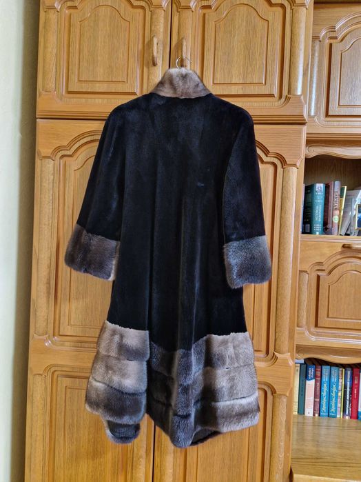 Шуба стрижена норка