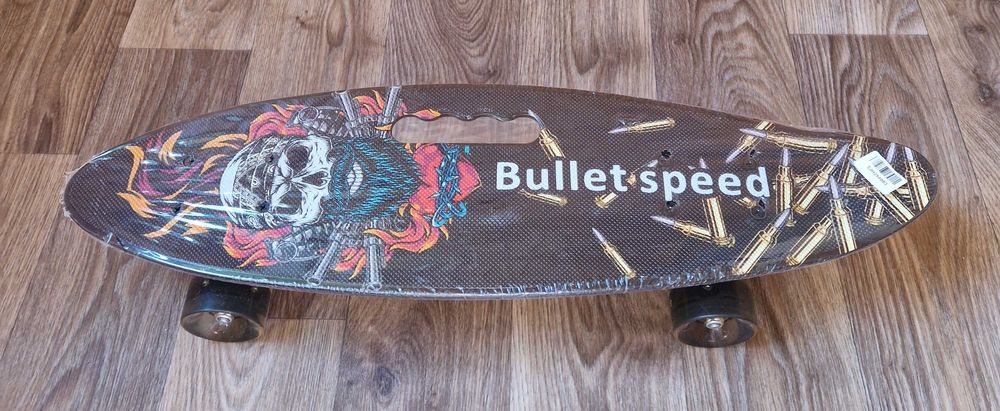 Скейт Penny Best Board LED Bullet spead колеса PU