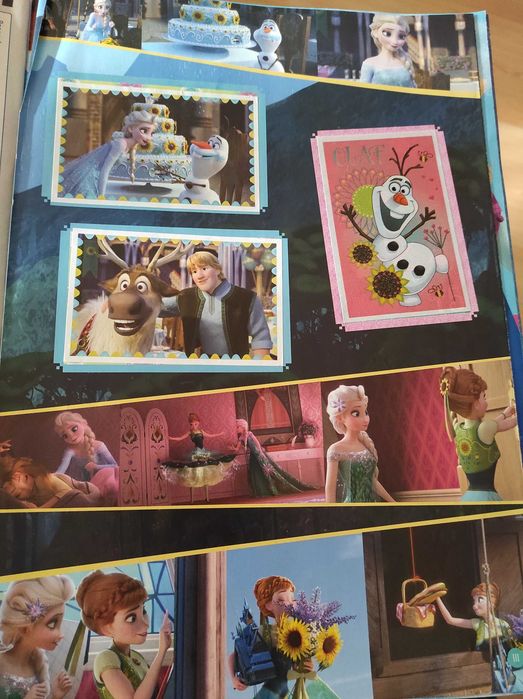 Álbum de cromos "Frozen, o reino do gelo"