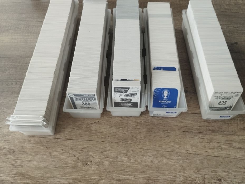 Cromos Panini Futebol várias épocas+ Topps euro mundial