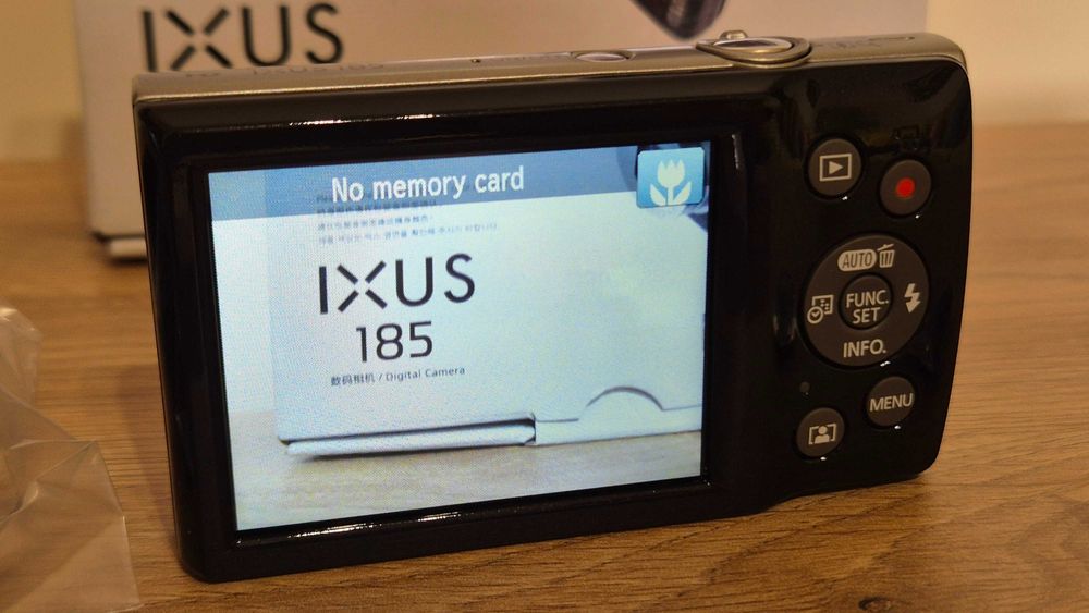 Aparat cyfrowy Canon Ixus 185 - komplet - jak nowy