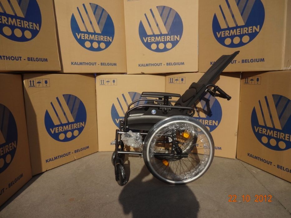 Wózek inwalidzki Vermeiren D200/30 oparcie odchylane