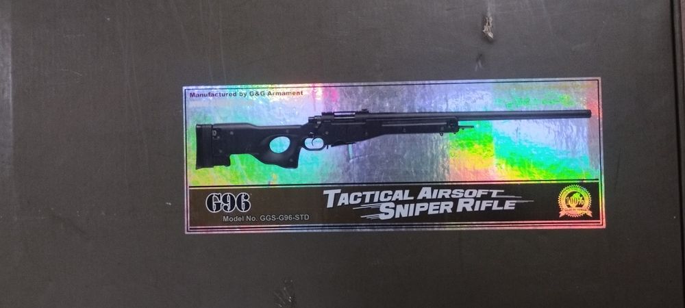 Réplica de airsoft Sniper G&G G96 Gás