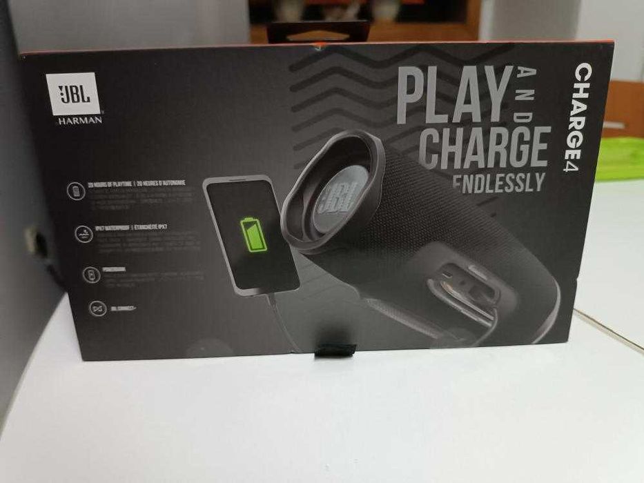 JBL Charge 4 Original Bluetooth – Excelente Som e Bateria