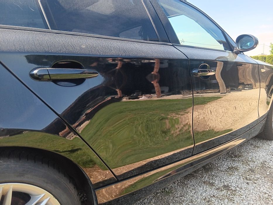 Drzwi bmw e87 blacksapphire lewe prawe przod