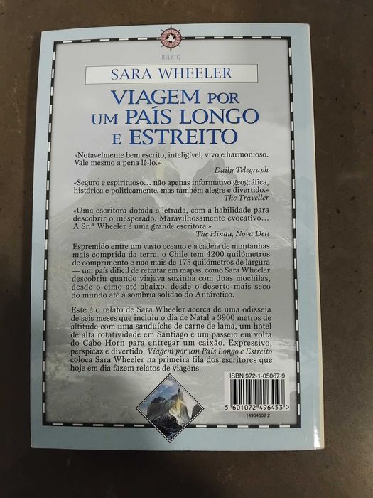 Livro  de Sara Wheeler