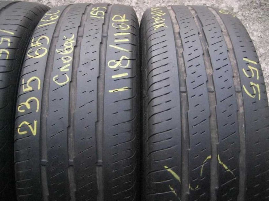 235/65 R16C 118/116R Continental VancoEco Літо 4штуки шини б/у