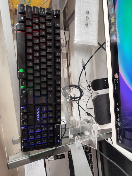 Teclado gaming  novo