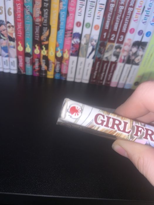 Kolekcja mang różne serie