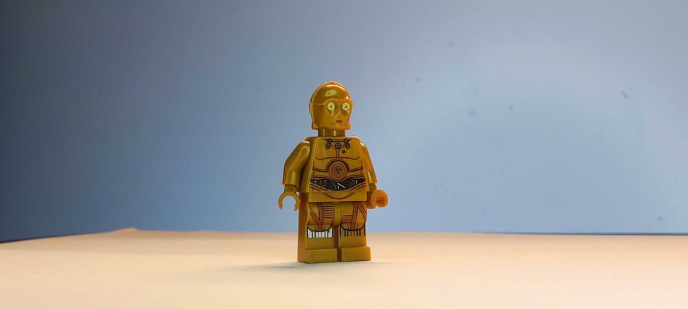 Minifigura Lego - Star Wars: Uma Nova Esperança: C-3PO