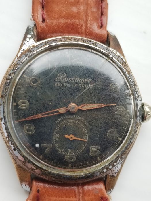 Часы наручные Bossinoer , Швейцарии. Старые. На ходу.