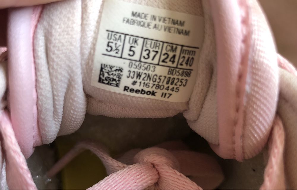 Sportowe buty Reebok. R.37. Stan bdb