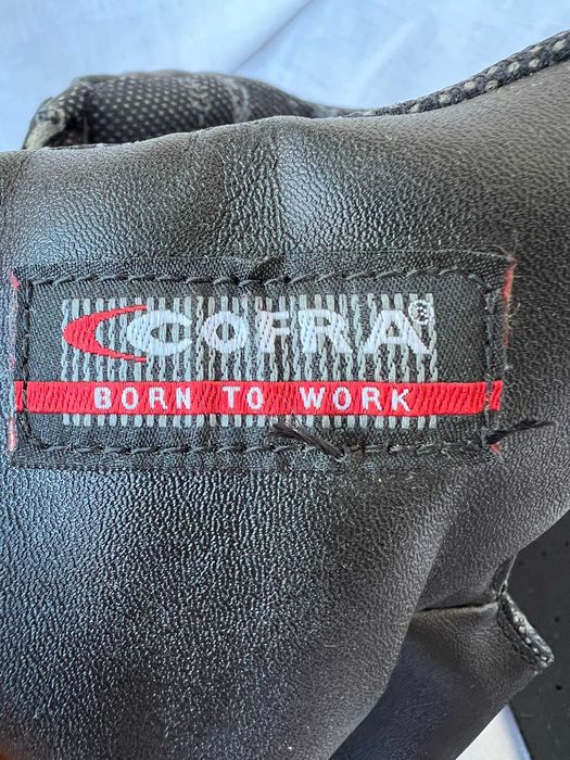 Botas de trabalho pretas da Cofra