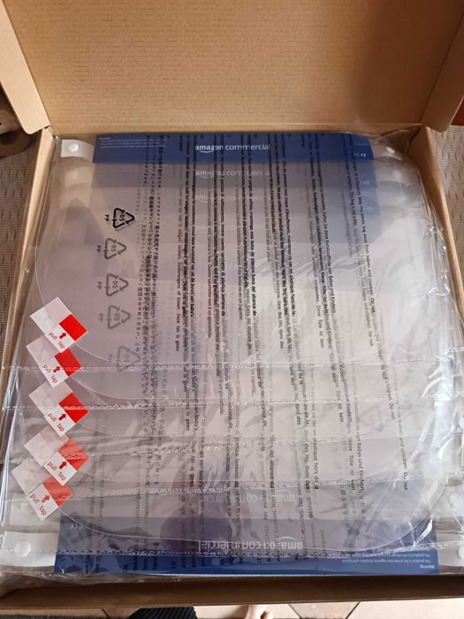 Przyłbice jednorazowe,nowe, zestaw 10 sztuk