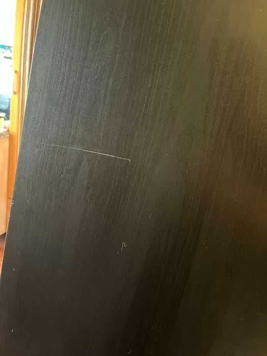 Estante IKEA KALLAX grande (5x5, preto-acastanhado)