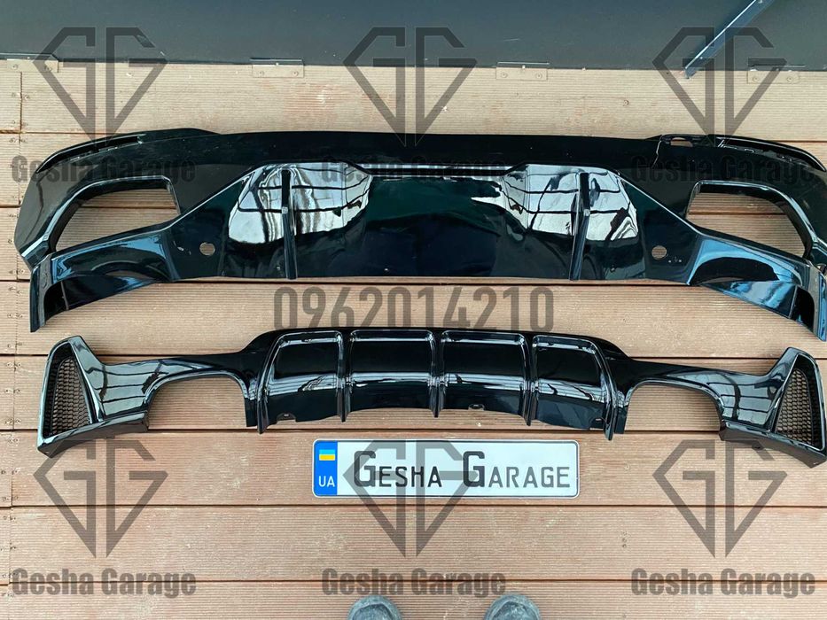 Тюнінг накладка на задній бампер БМВ BMW f90g11g12g01g02f30G20f32f33