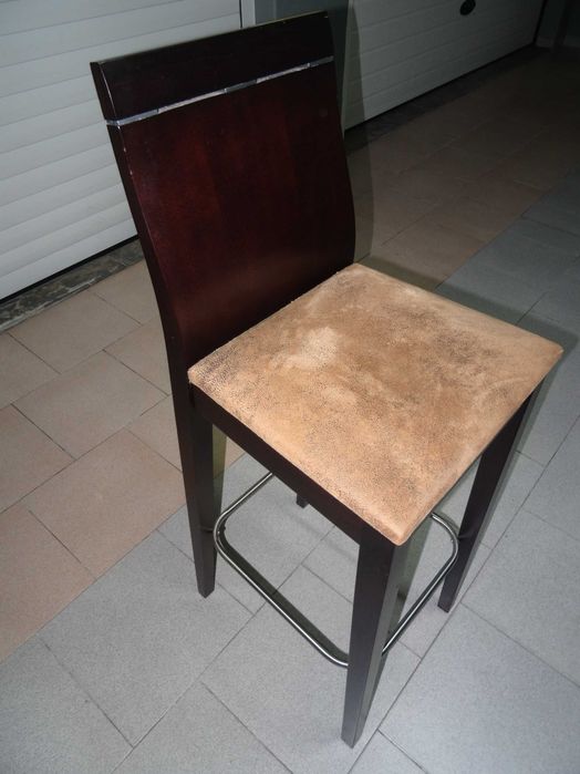 Conjunto 2 Cadeiras altas de bar ou refeição ideais para ilha elevada