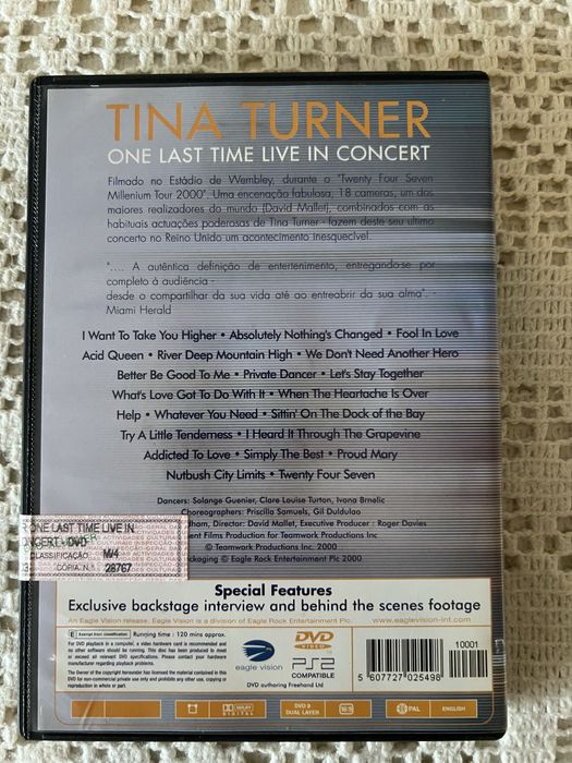 DVD - Tina Turner
