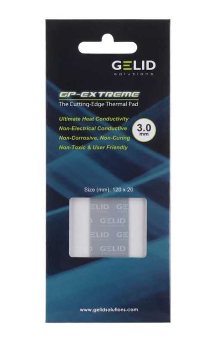 Термопрокладка Gelid GP-Extreme GP-Ultimate 80x40, 90x50, 120x20