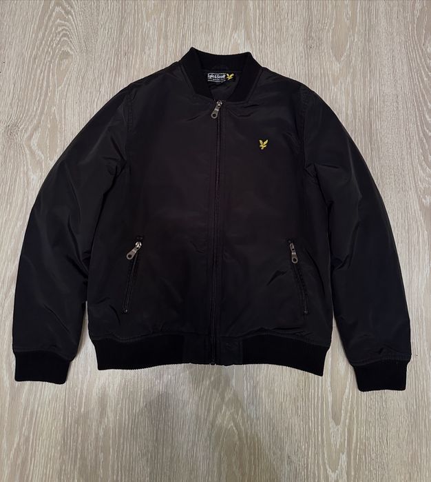 ‼️ харік нейлоновий бомбер Lyle&Scott junior 158 12 13 куртка оригінал