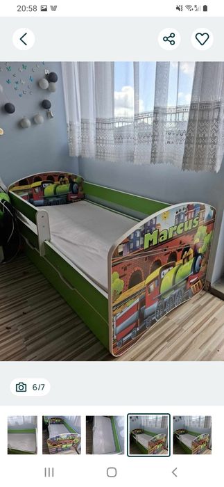 Łóżko dziecięce 120×60