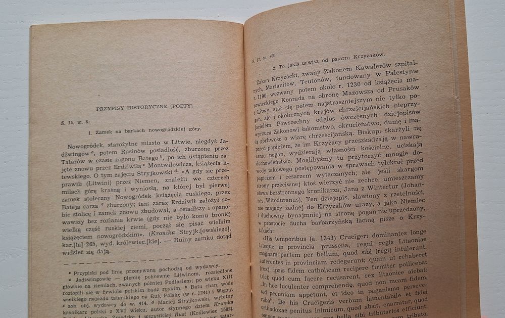 Grażyna, Adam Mickiewicz