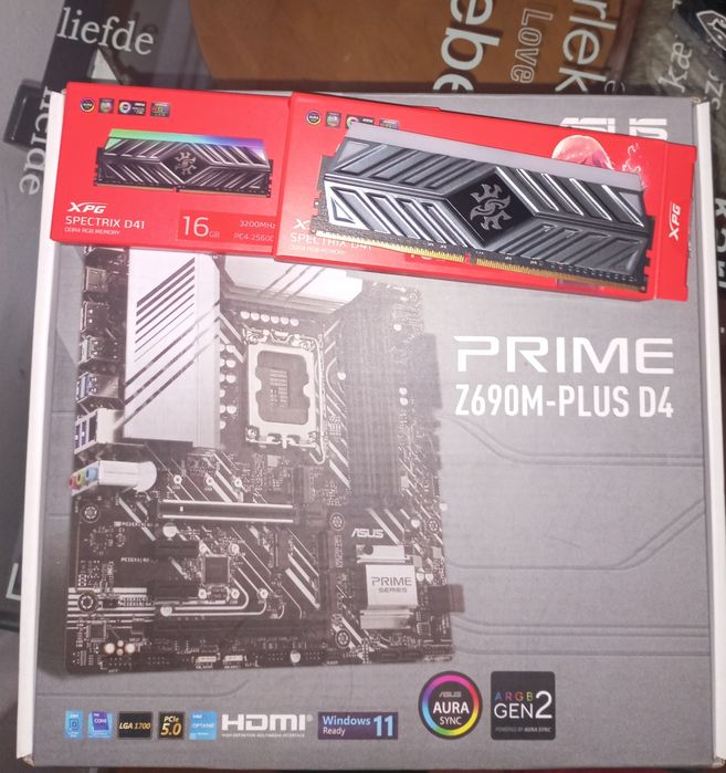 Pacote de componentes de PC (tudo novo nada usado)