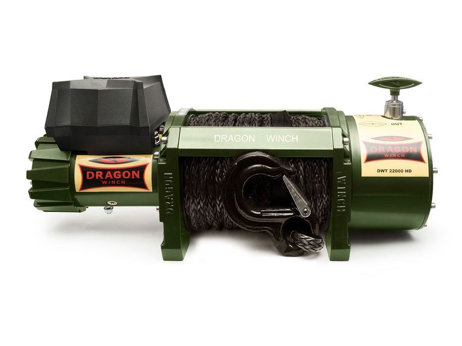 Wyciągarka 10T 20T Dragon Winch Truck DWT 22000HD lina syntetyczna 24V