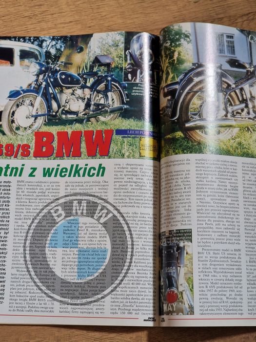 Świat Motocykli październik nr 10 1997 Yamaha BMW Enduro w Gdańsku