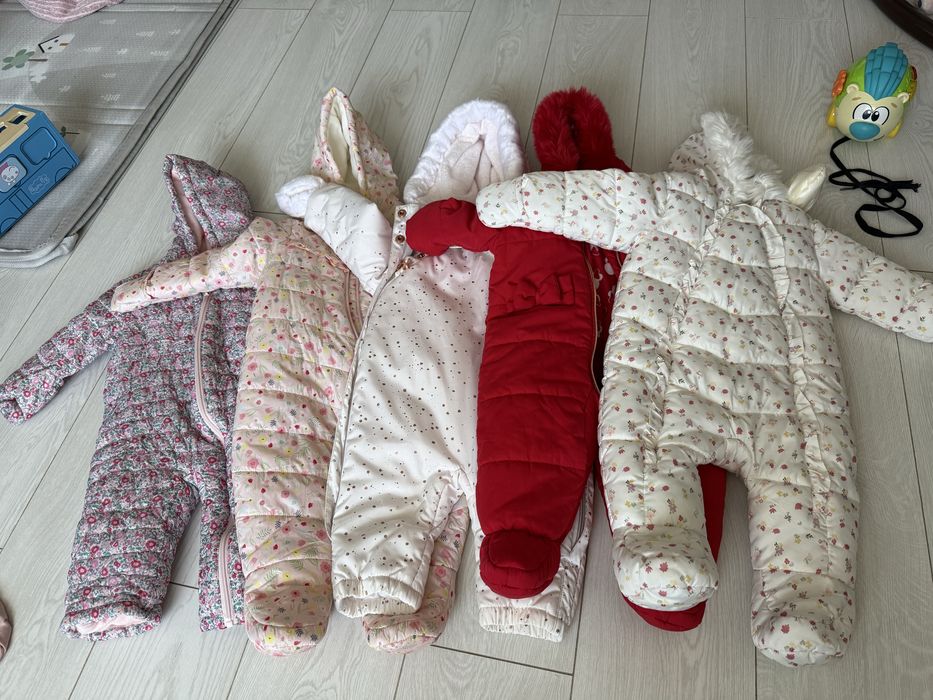 Комбинезоны осенне-зимние 74-80см