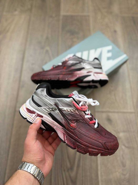 Кроссовки Nike Initiator Custom Red Silver, кросівки найк