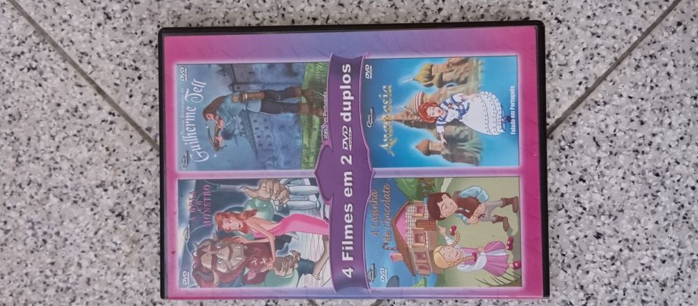 Vários DVDs para crianças