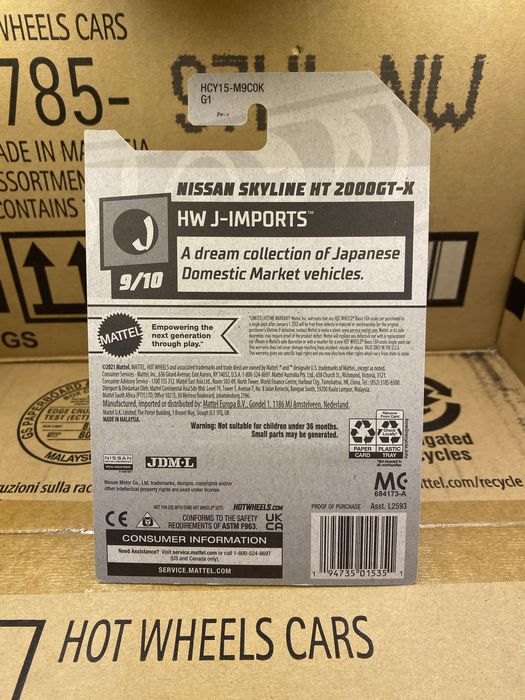 Hot Wheels Nissan Skyline HT 2000GT-X STH