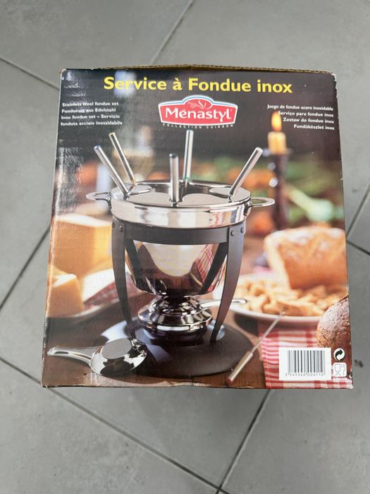 Fondue inox novo a estrear