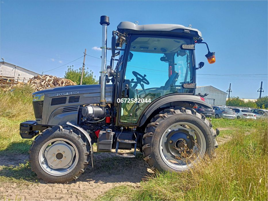 Мінітрактор з кабіною СКАУТ ТЕ-504С безкоштовна доставка кондиционер