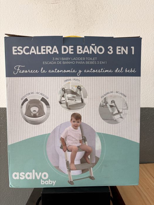 Escada de Casa de banho 3 em 1 ASALVO