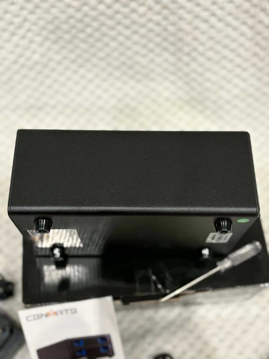 Obudowa RAID 2x HDD/SSD USB 3.0 40TB CENMATE wentylator, 4 tryby