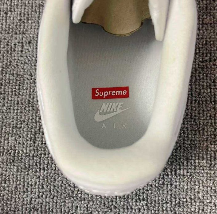 Trampki unisex Air Force 1 Supreme białe, R.45