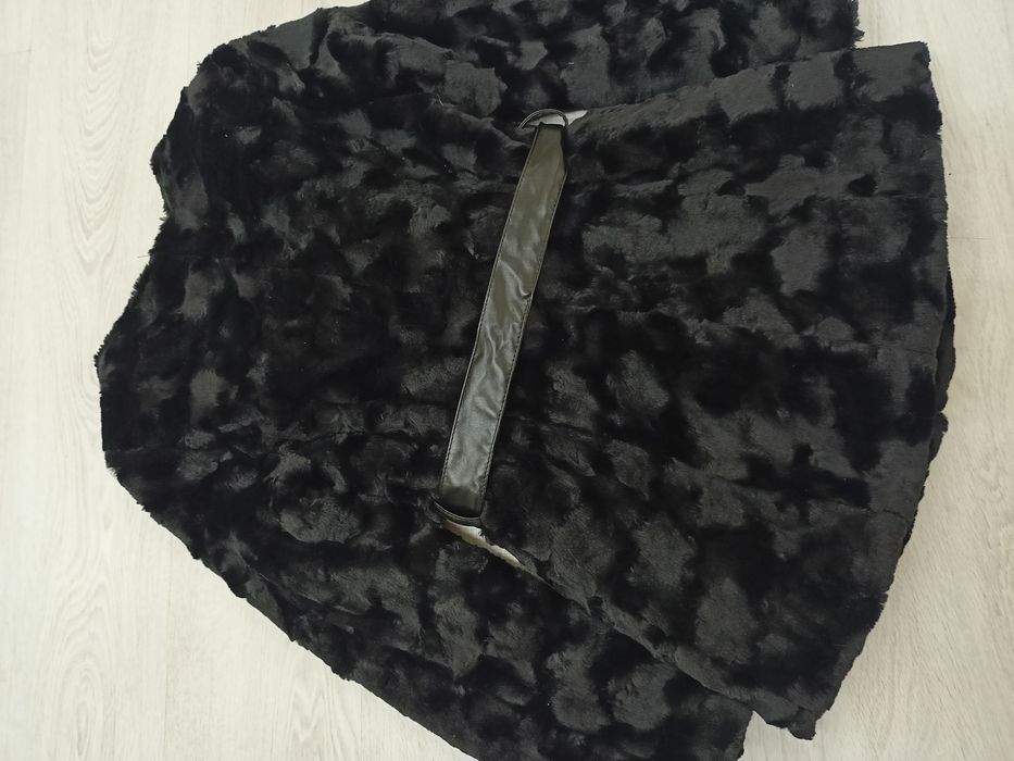 Kurtka futerko z paskiem