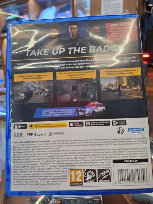 Police Simulator Patrol Officers PS5, BDB, CentrumGrania