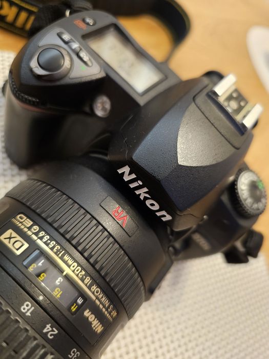 Nikon D70s + obiektywy