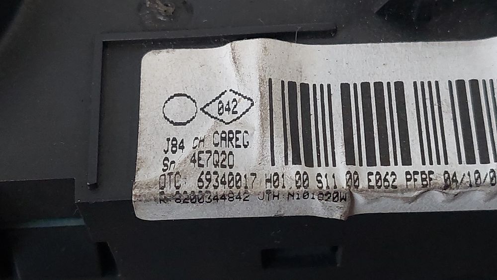 Comando chauffage / sofagem RENAULT Scénic II (JM0/1_)